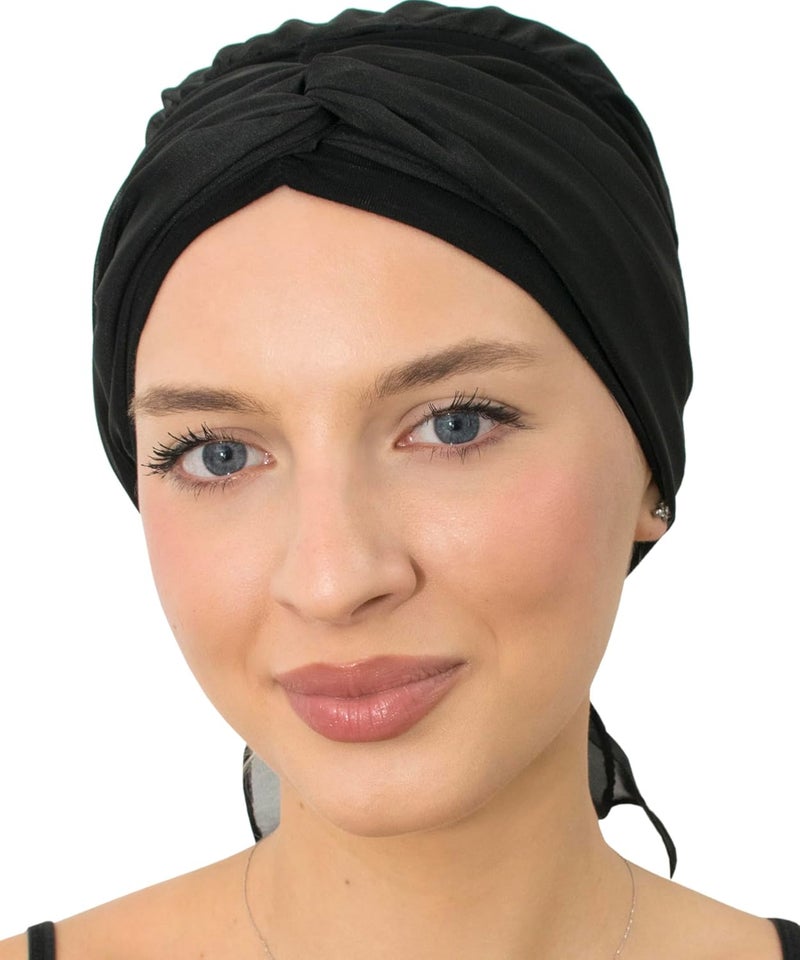 CAPLORD Head Scarf for Women Skull Cap Chemo Patients Headwear Cancer Hair Loss Scarf Headwrap Cover Hat Turban Covering Wrap - Image 5
